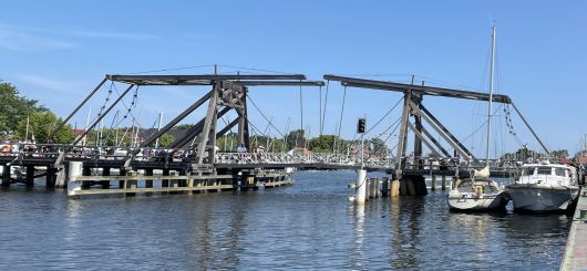 Wieker Holzklappbrücke von 1887