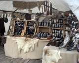 Trinkhorn-Verkaufsstand