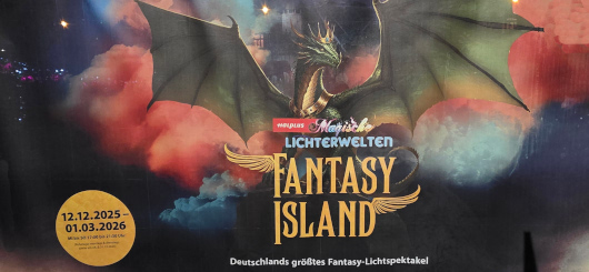 Die "Magischen Lichterwelten" im Bergzoo Halle/Saale sind zurück